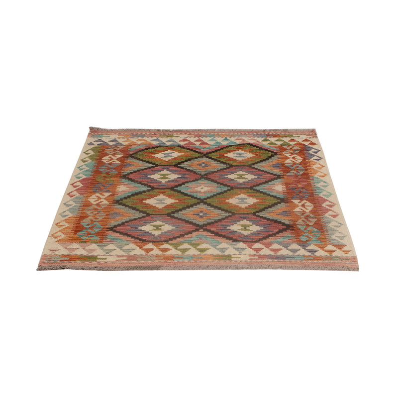 Kilim Maimana Teppe 104x97cm - Ullteppe