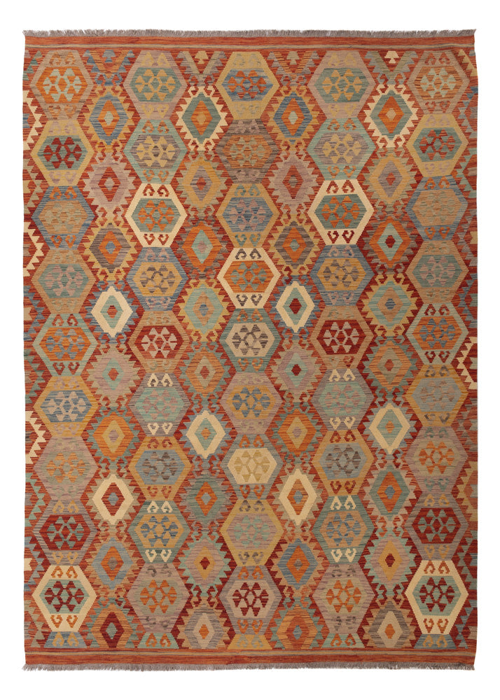 Kilim Maimana Teppe 256x352cm - Ullteppe