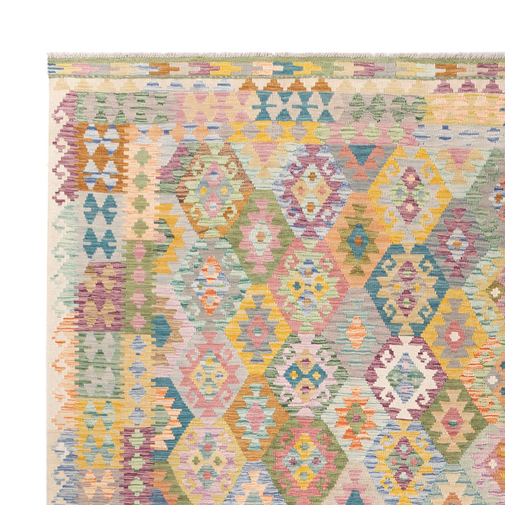 Kilim Maimana Teppe 375x303cm - Ullteppe