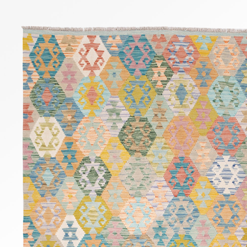 Kilim Maimana Teppe 307x264cm - Ullteppe