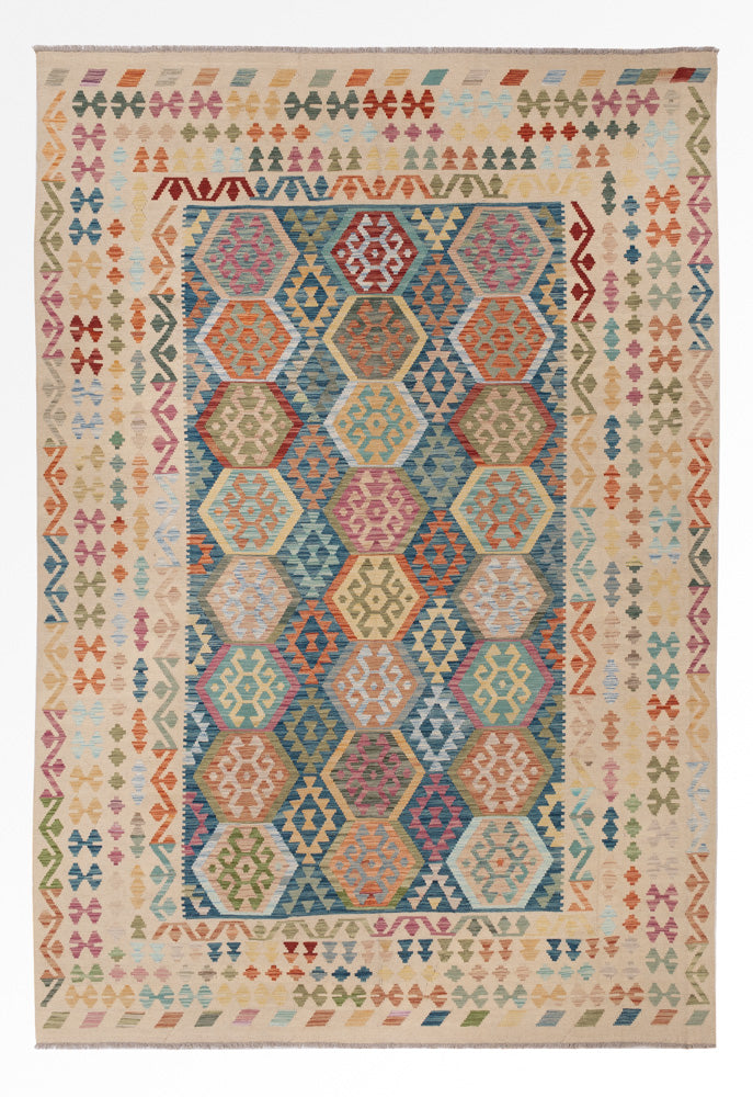 Kilim Maimana Teppe 237x345cm - Ullteppe