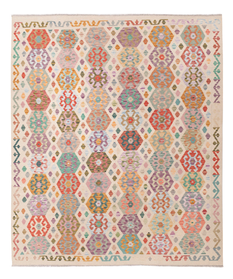 Kilim Maimana Teppe 296x252cm - Ullteppe