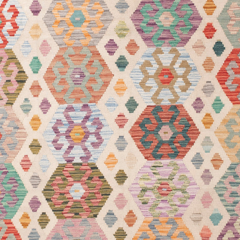 Kilim Maimana Teppe 296x252cm - Ullteppe