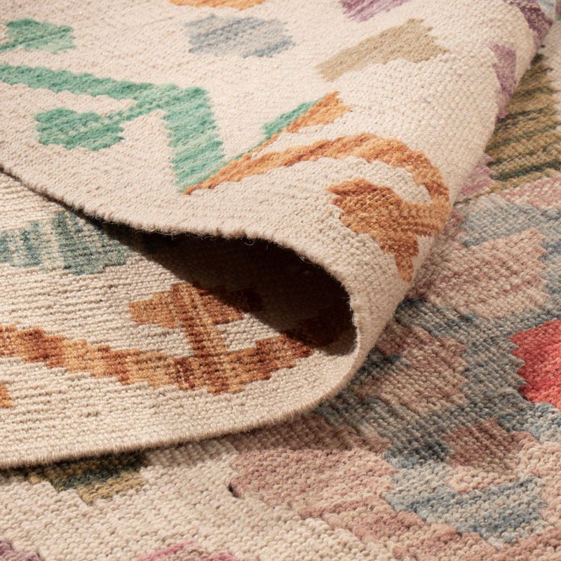 Kilim Maimana Teppe 296x252cm - Ullteppe