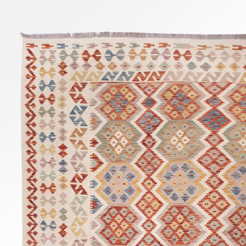 Kilim Maimana Teppe 403x306cm - Ullteppe