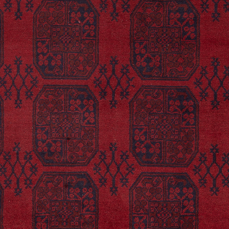 Afghansk teppe - Filpa - 344 x 265 cm - rød