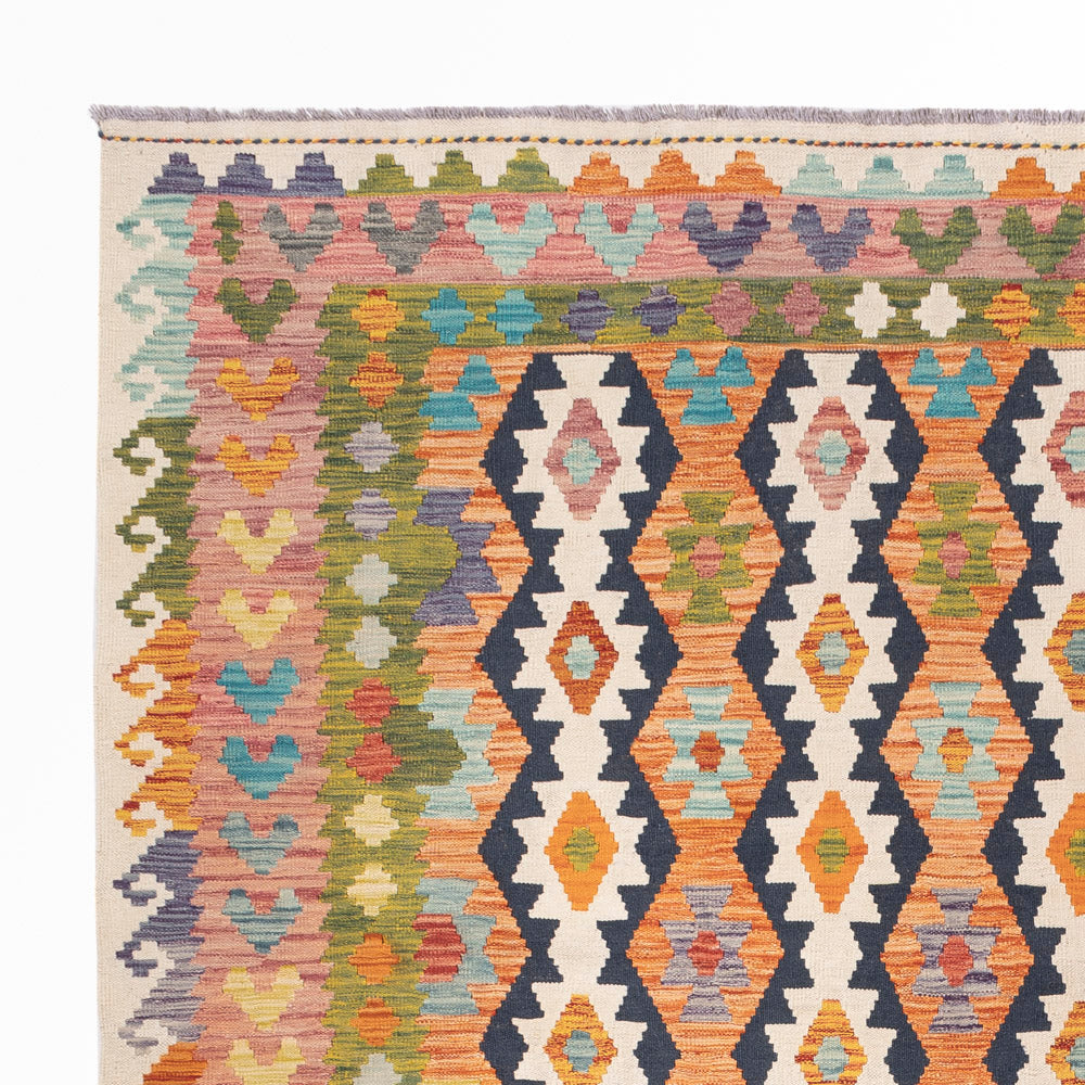 Kilim Maimana Teppe 299x261cm - Ullteppe