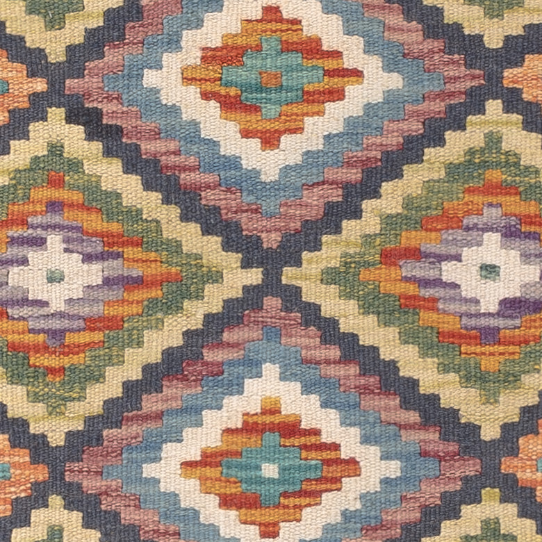 Kilim Maimana Teppe 121x78cm - Ullteppe