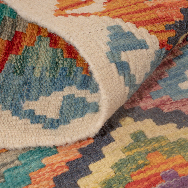 Kilim Maimana Teppe 121x78cm - Ullteppe