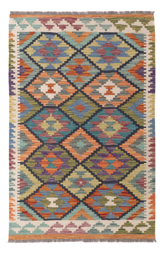Kilim Maimana Teppe 124x81cm - Ullteppe