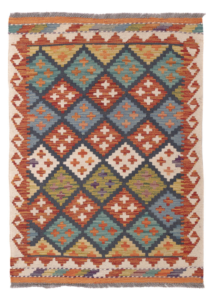 Kilim Maimana Teppe 114x82cm - Ullteppe