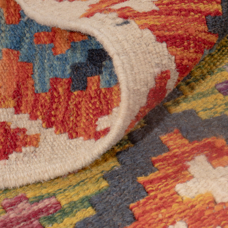 Kilim Maimana Teppe 114x82cm - Ullteppe