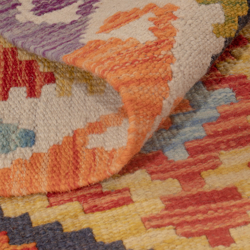 Kilim Maimana Teppe 121x81cm - Ullteppe
