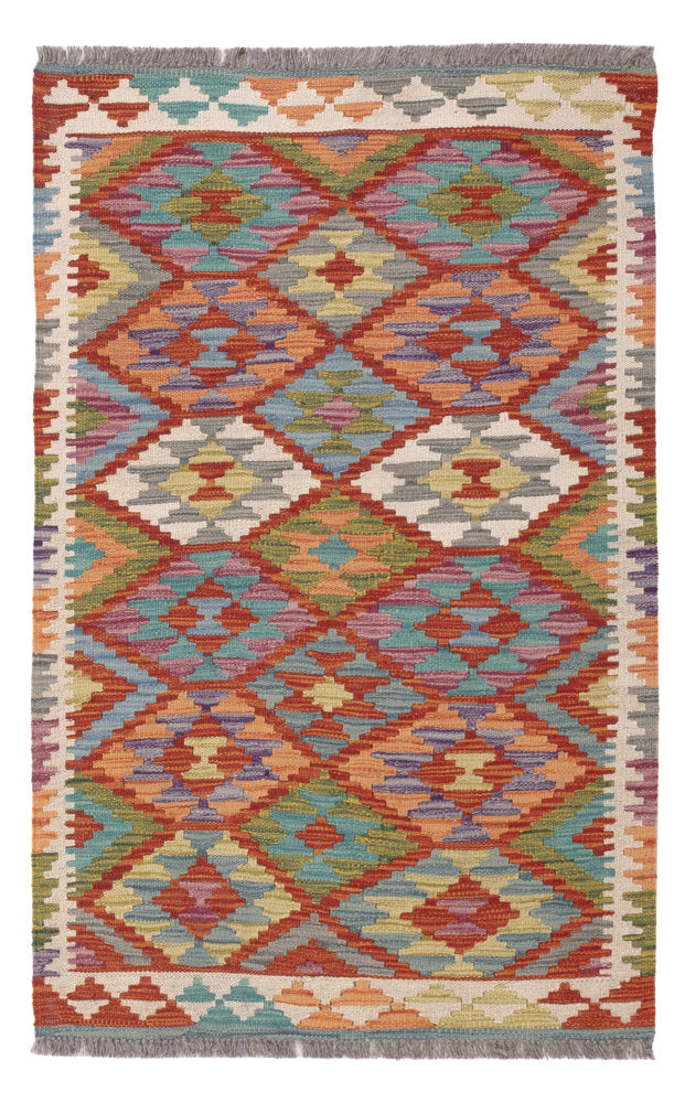 Kilim Maimana Teppe 124x77cm - Ullteppe