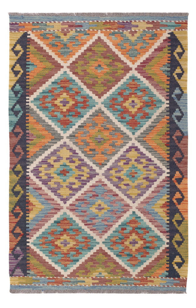 Kilim Maimana Teppe 123x80cm - Ullteppe