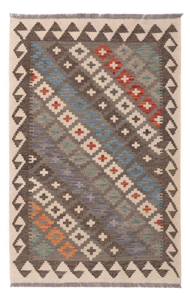 Kilim Maimana Teppe 128x85cm - Ullteppe