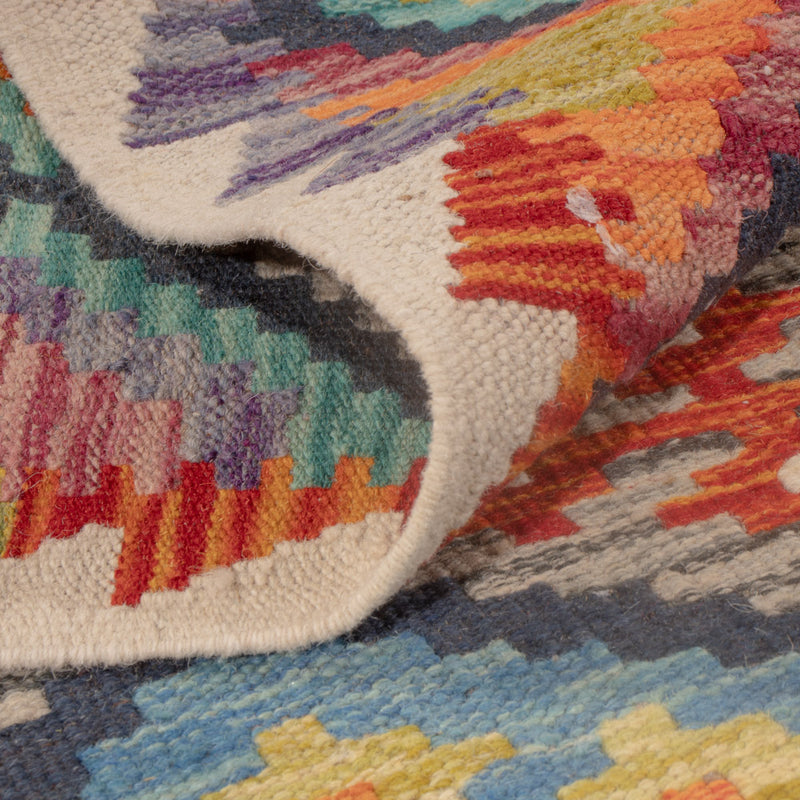 Kilim Maimana Teppe 131x78cm - Ullteppe