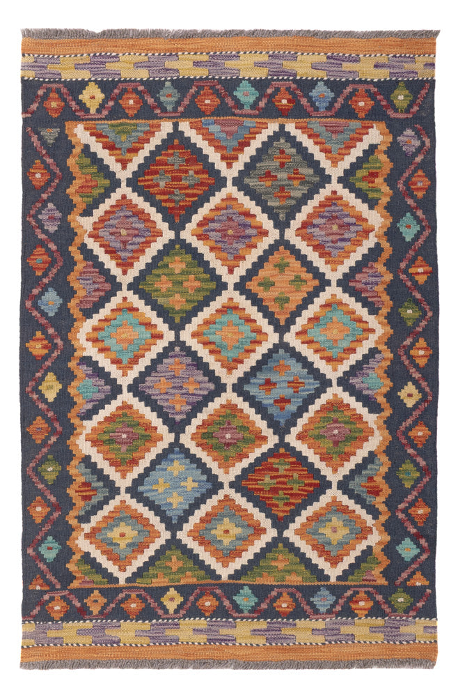 Kilim Maimana Teppe 126x87cm - Ullteppe