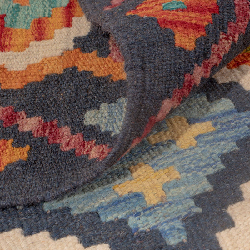 Kilim Maimana Teppe 126x87cm - Ullteppe