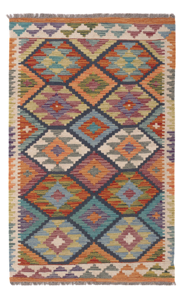 Kilim Maimana Teppe 130x83cm - Ullteppe