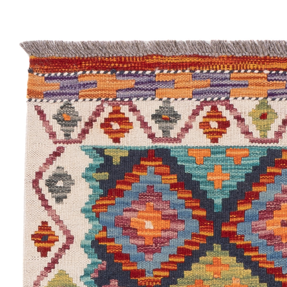 Kilim Maimana Teppe 124x82cm - Ullteppe