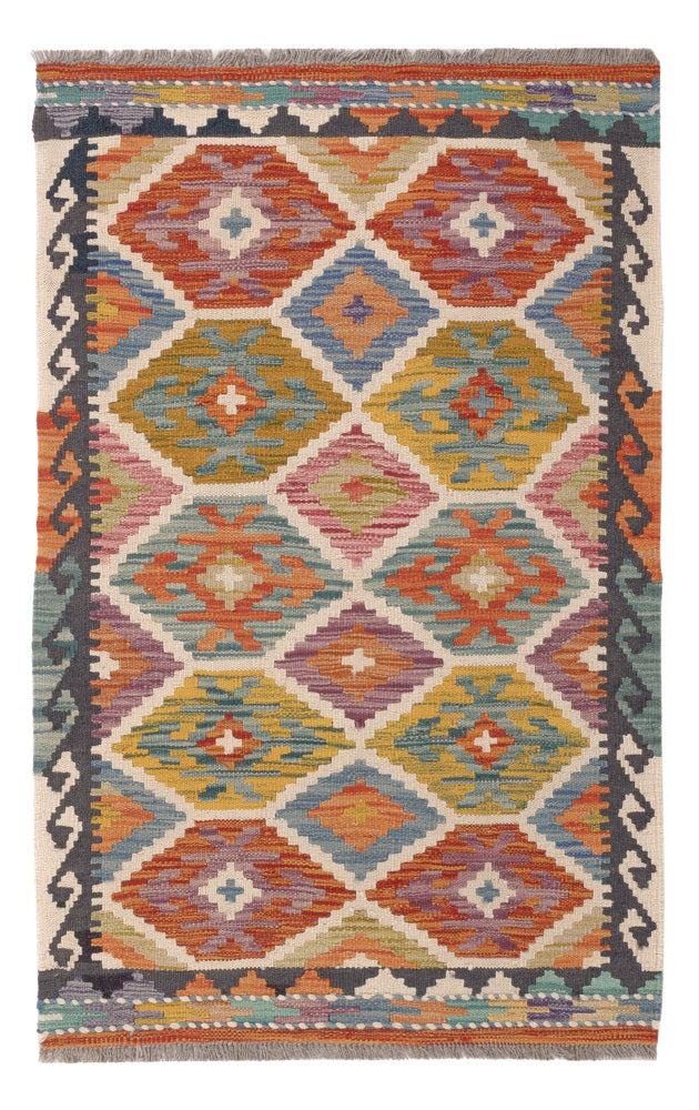 Kilim Maimana Teppe 125x79cm - Ullteppe
