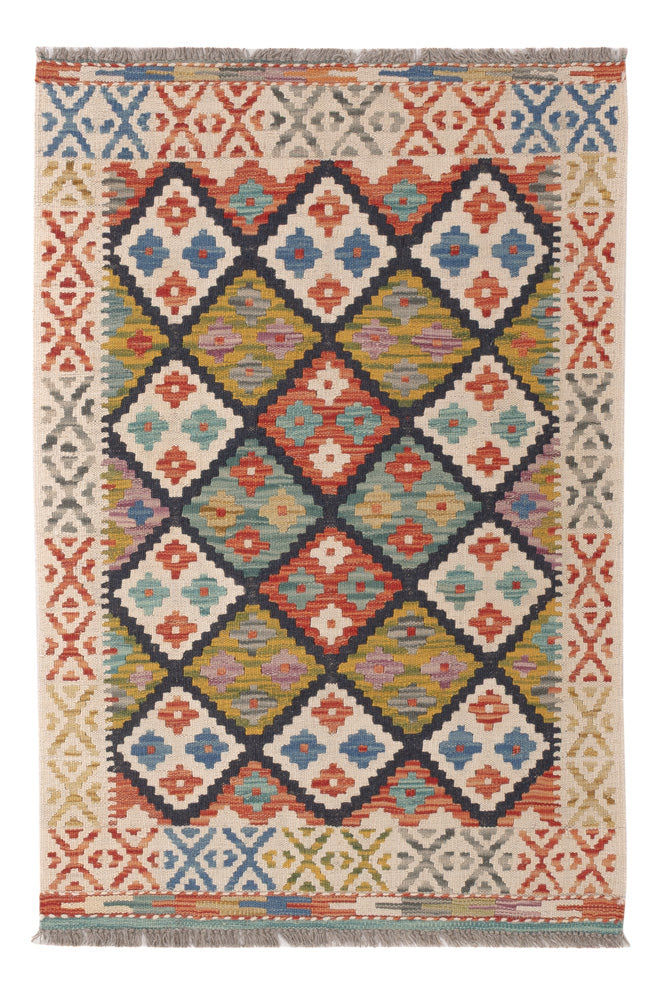 Kilim Maimana Teppe 125x82cm - Ullteppe