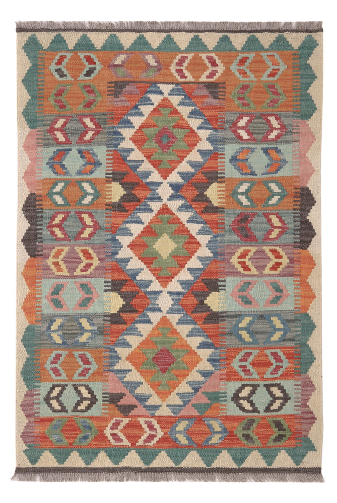 Kilim Maimana Teppe 118x82cm - Ullteppe