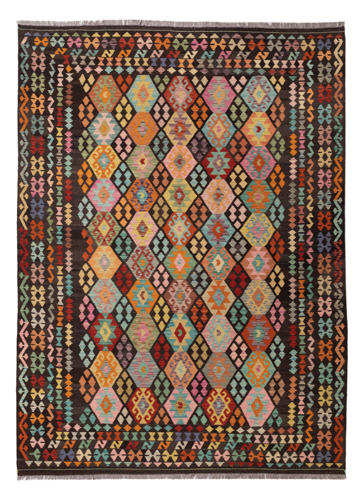 Kilim Maimana Teppe 345x256cm - Ullteppe