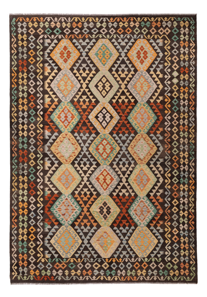 Kilim Maimana Teppe 241x353cm - Ullteppe