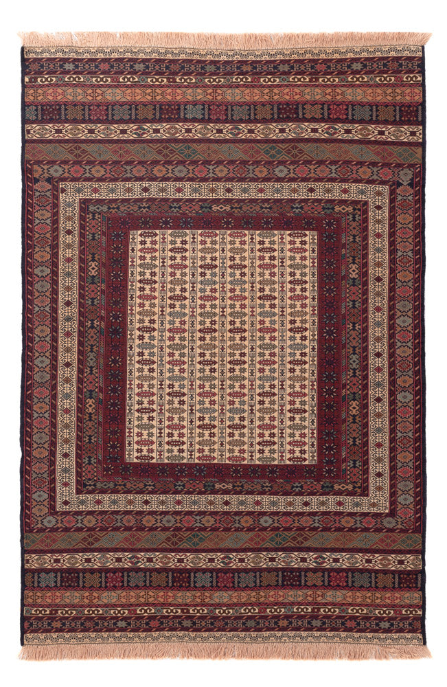 Afghansk kilim Teppe 127x195cm