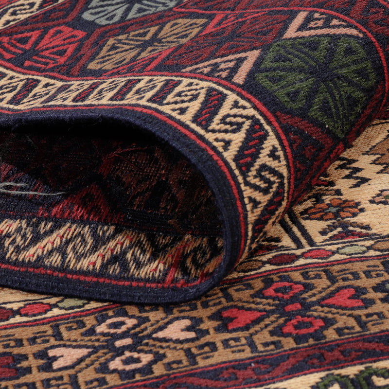 Afghansk kilim Teppe 129x200cm