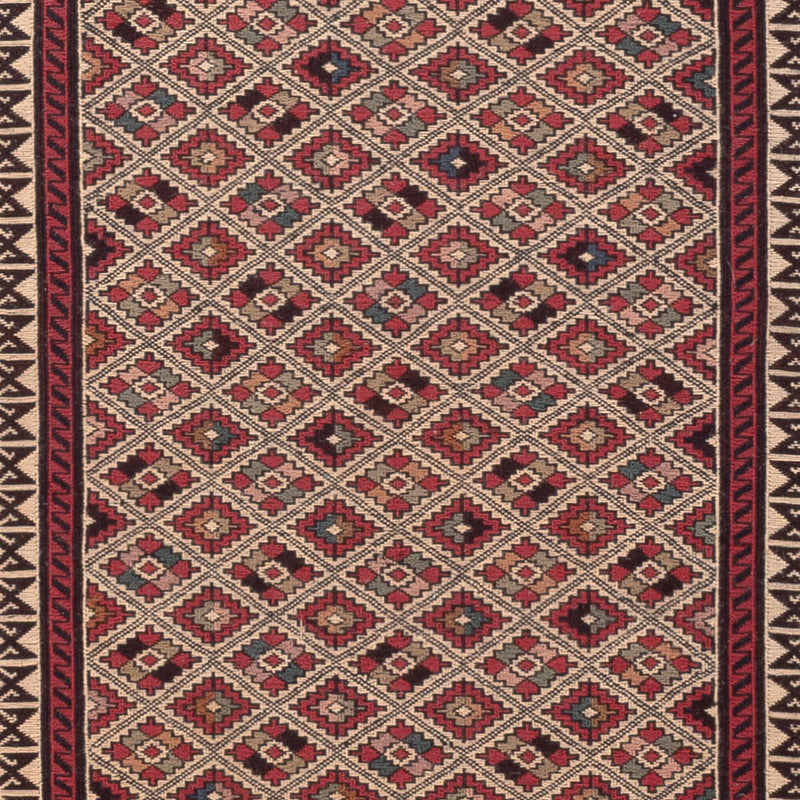 Afghansk kilim Teppe 204x130cm