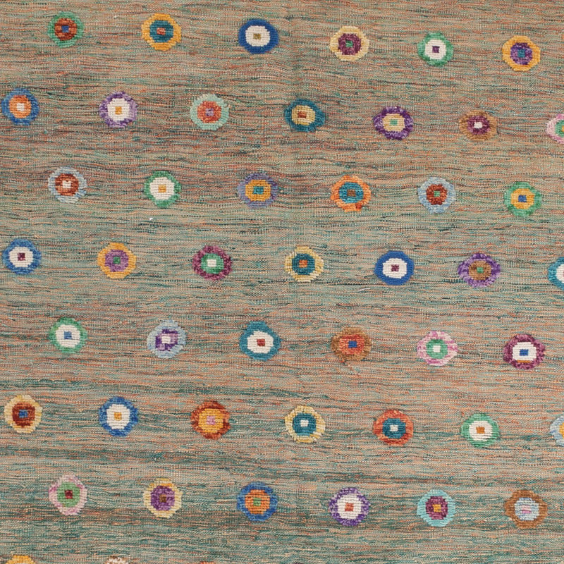 Kilim Maimana Teppe 394x313cm - Ullteppe
