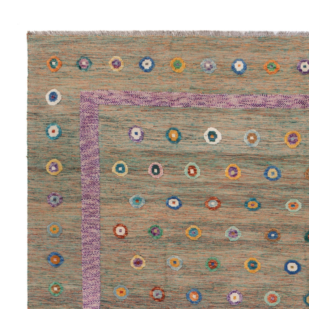 Kilim Maimana Teppe 394x313cm - Ullteppe