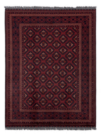 Afghansk teppe - 195 x 147 cm - rød – product image