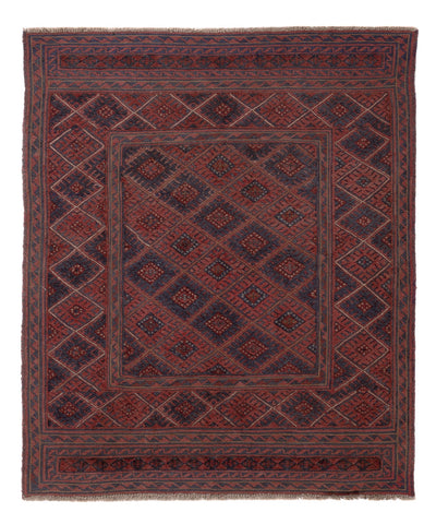 Afghansk kilim Teppe 126x146cm