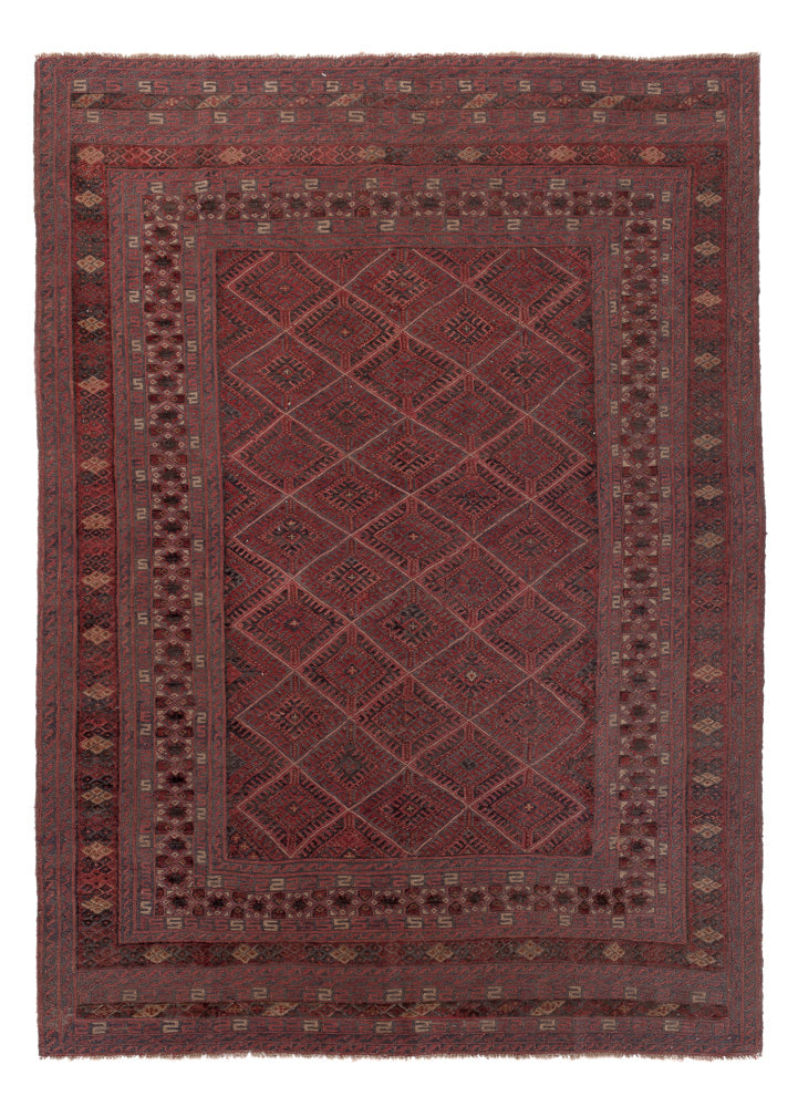 Afghansk kilim Teppe 278x201cm
