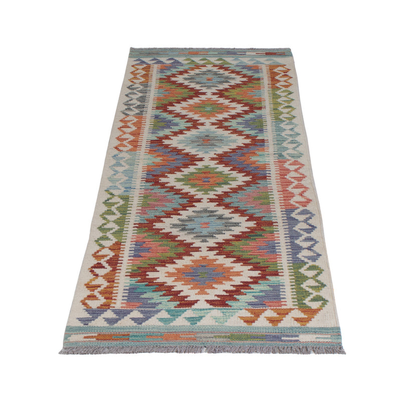 Kilim Maimana Teppe 192x60cm - Ullteppe