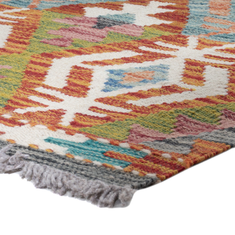 Kilim Maimana Teppe 201x63cm - Ullteppe