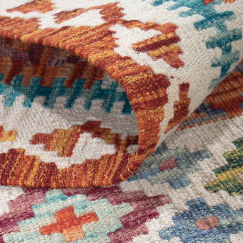 Kilim Maimana Teppe 194x59cm - Ullteppe