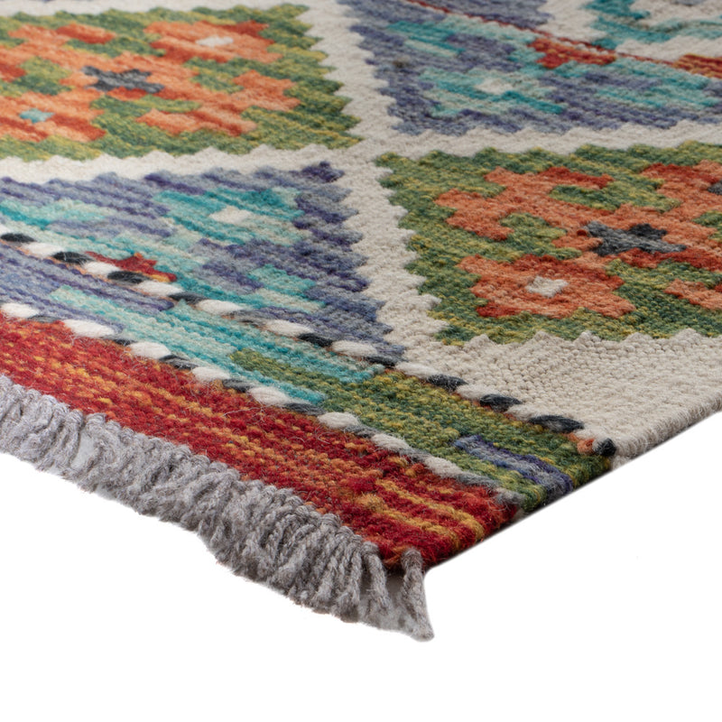 Kilim Maimana Teppe 206x60cm - Ullteppe