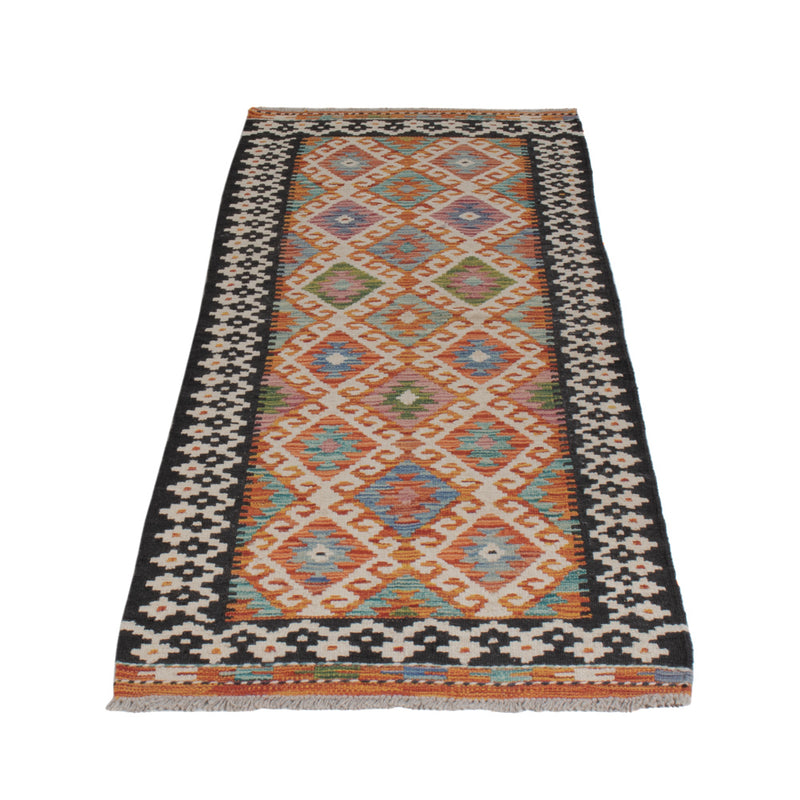 Kilim Maimana Teppe 203x68cm - Ullteppe