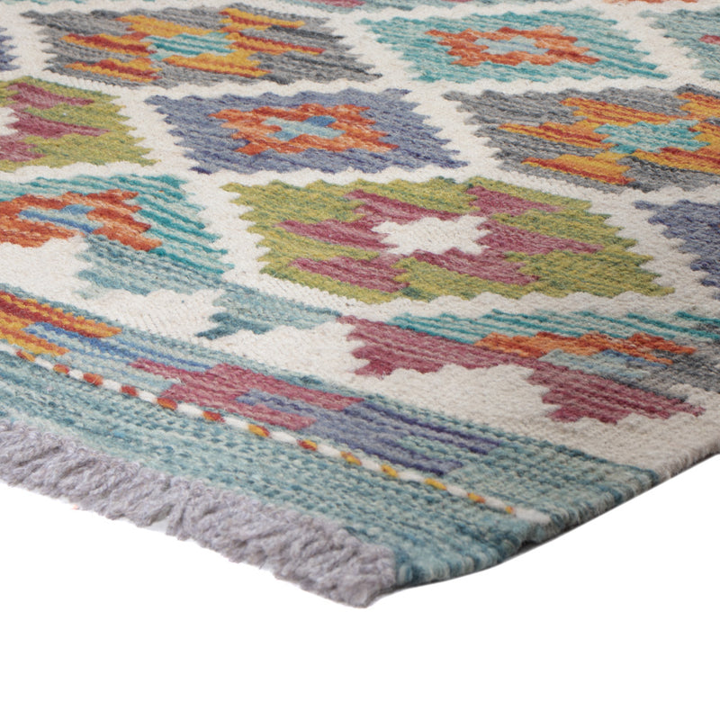 Kilim Maimana Teppe 194x62cm - Ullteppe