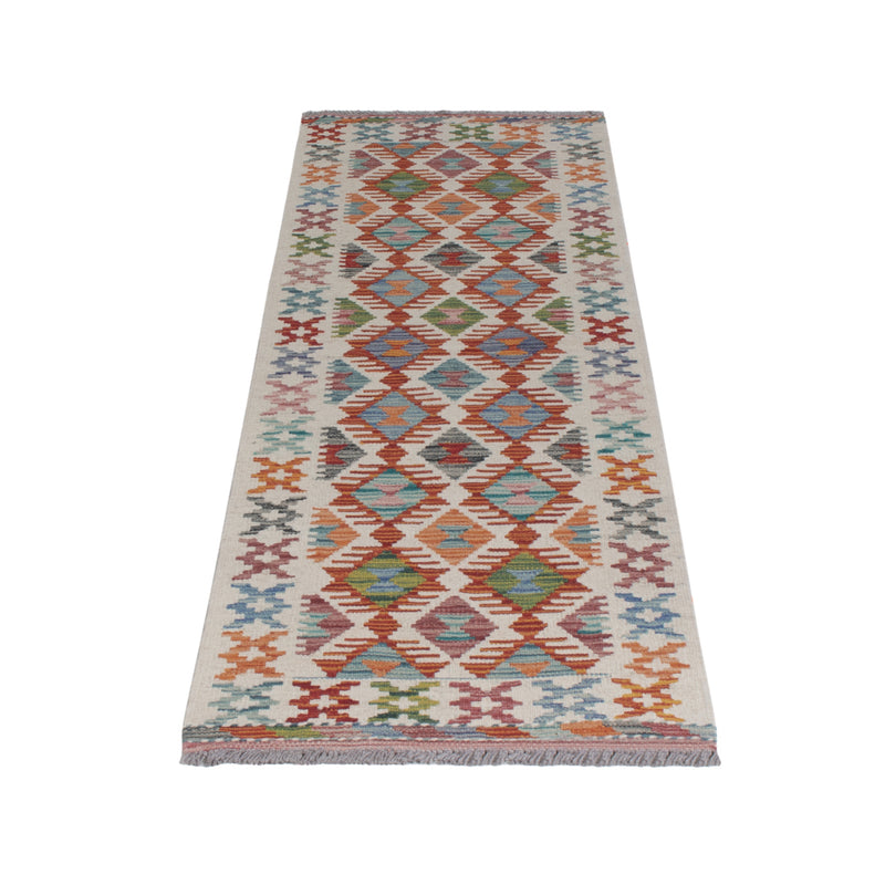 Kilim Maimana Teppe 203x57cm - Ullteppe