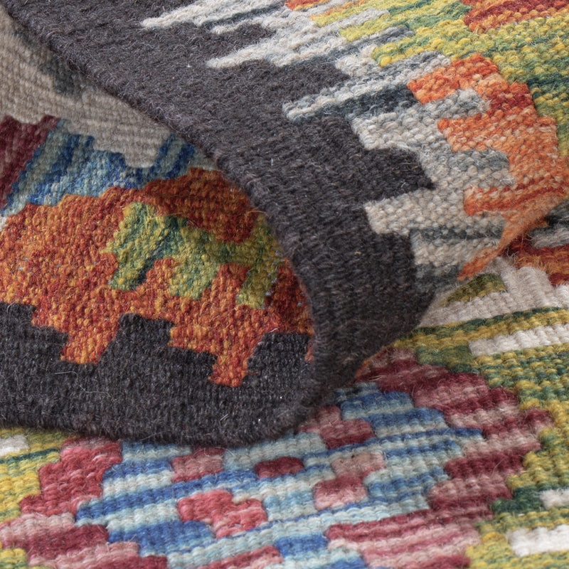 Kilim Maimana Teppe 198x59cm - Ullteppe