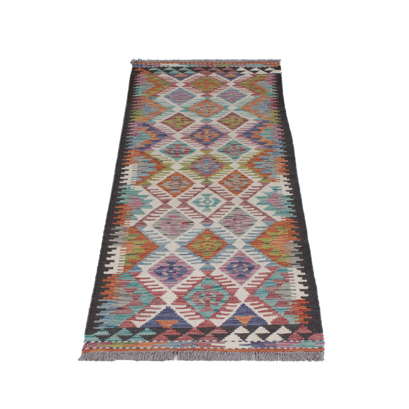 Kilim Maimana Teppe 198x59cm - Ullteppe