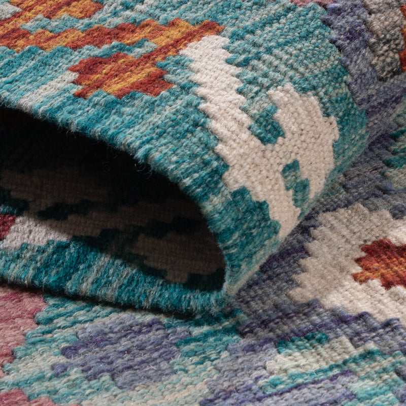 Kilim Maimana Teppe 195x65cm - Ullteppe