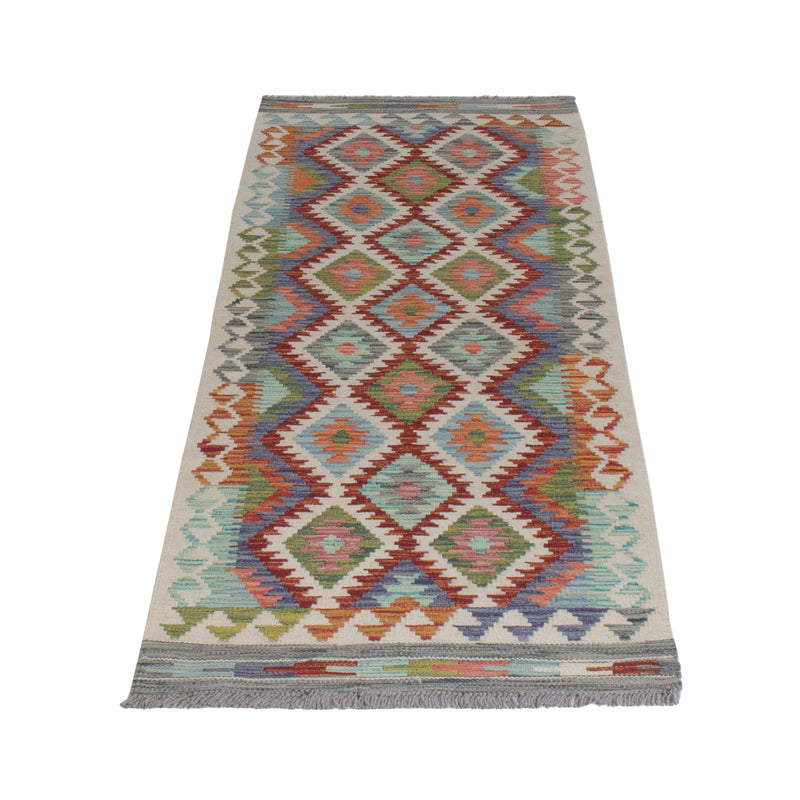 Kilim Maimana Teppe 197x66cm - Ullteppe