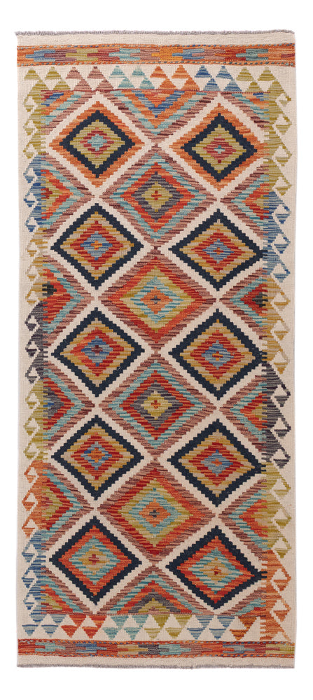 Kilim Maimana Teppe 194x84cm - Ullteppe